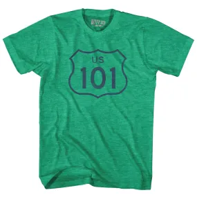 101 Road Sign Adult Tri-Blend T-shirt