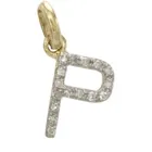 14k Gold and Diamond Initial Necklace