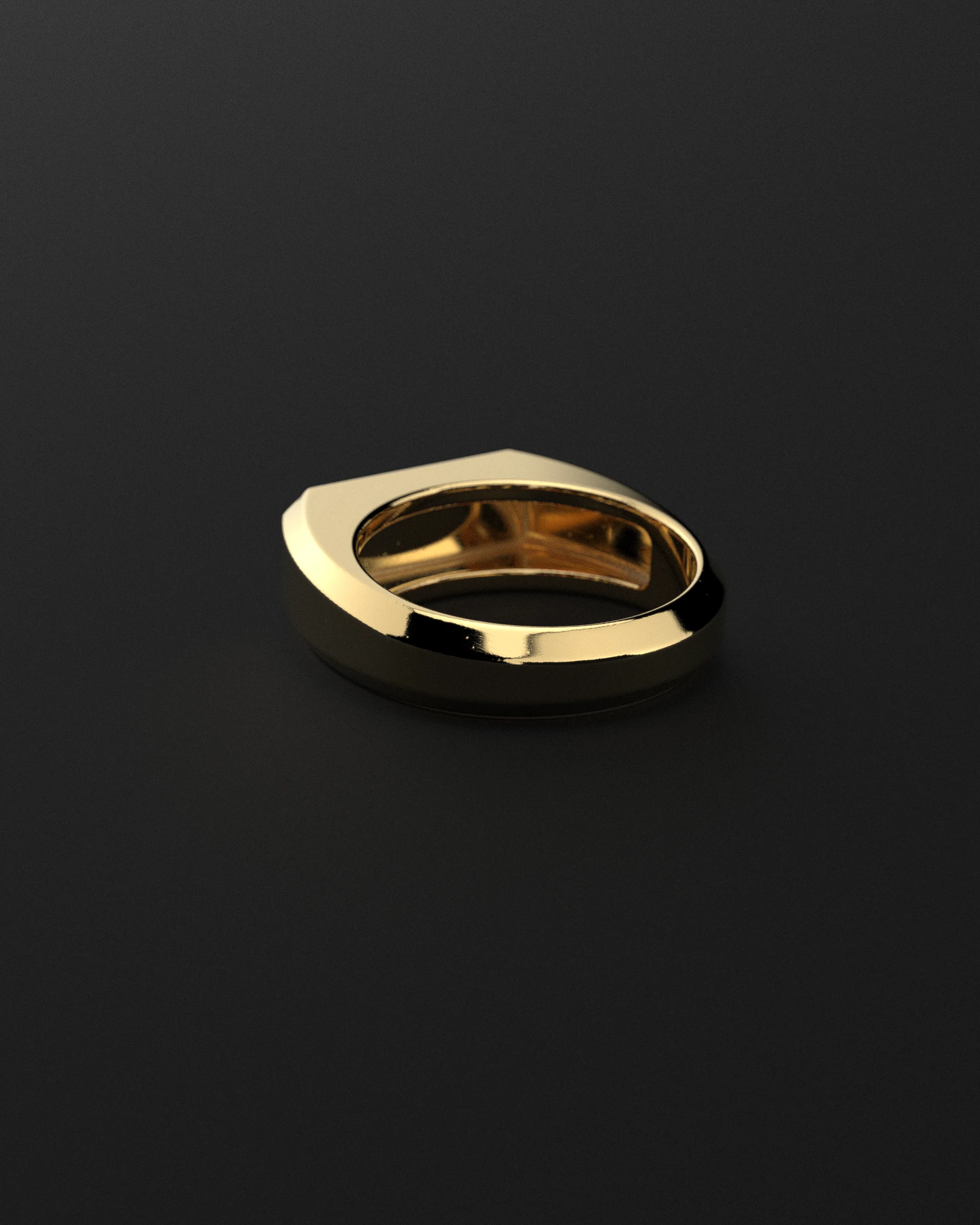 18K Solid Gold Ring | Signature