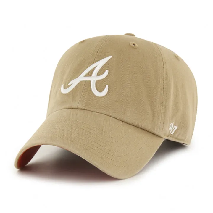 47 Atlanta Braves Ballpark Clean Up Dad Hat Baseball Cap