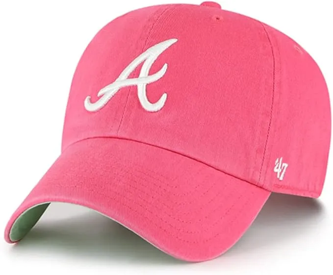 47 Atlanta Braves Ballpark Clean Up Dad Hat Baseball Cap