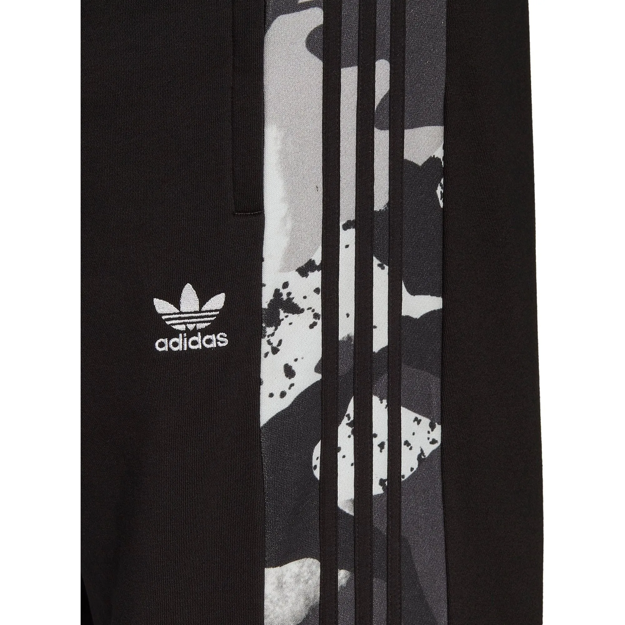 adidas Camo 3 Stripes Mens Training Shorts - Black