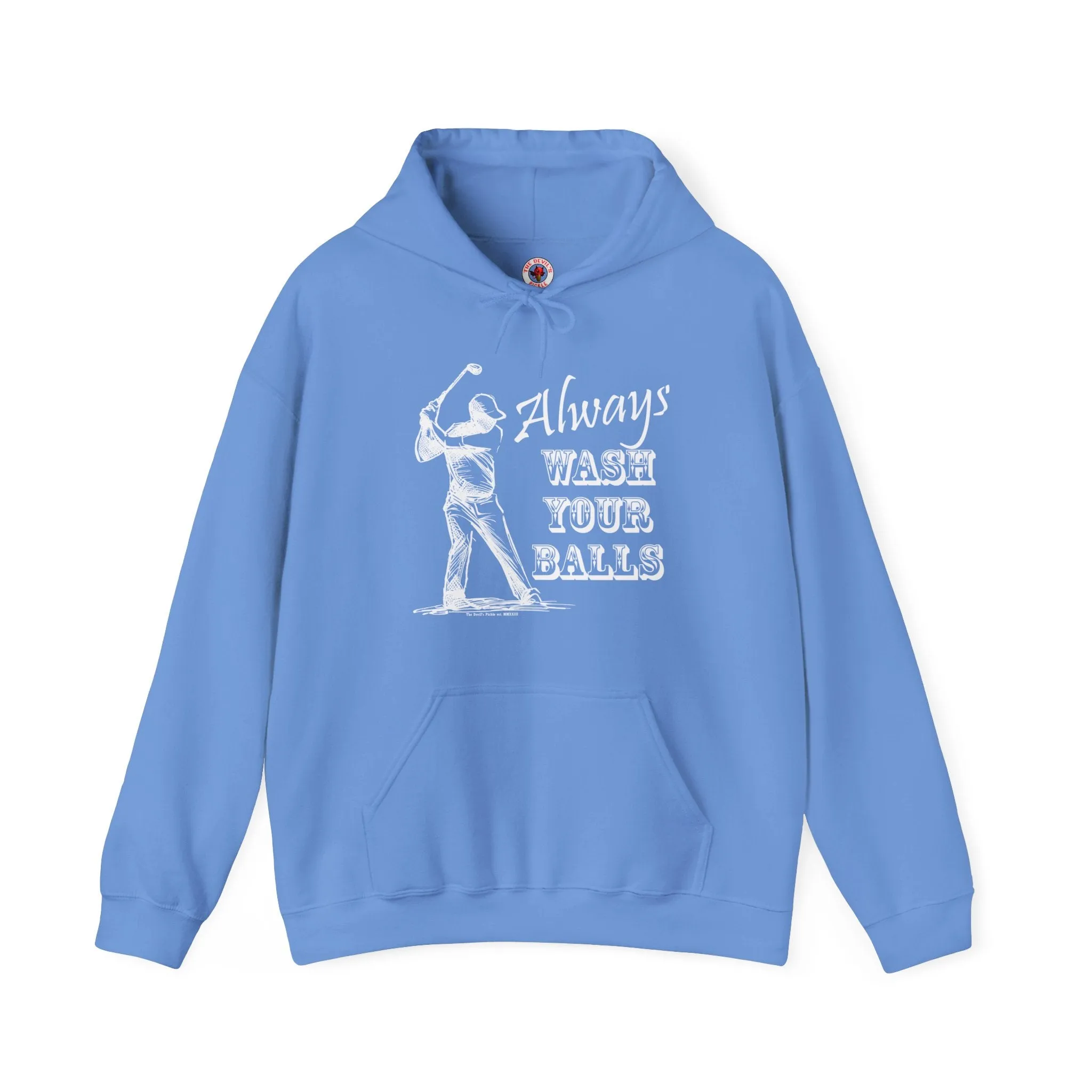 Always Wash Your Balls Golf Hooded Sweatshirt