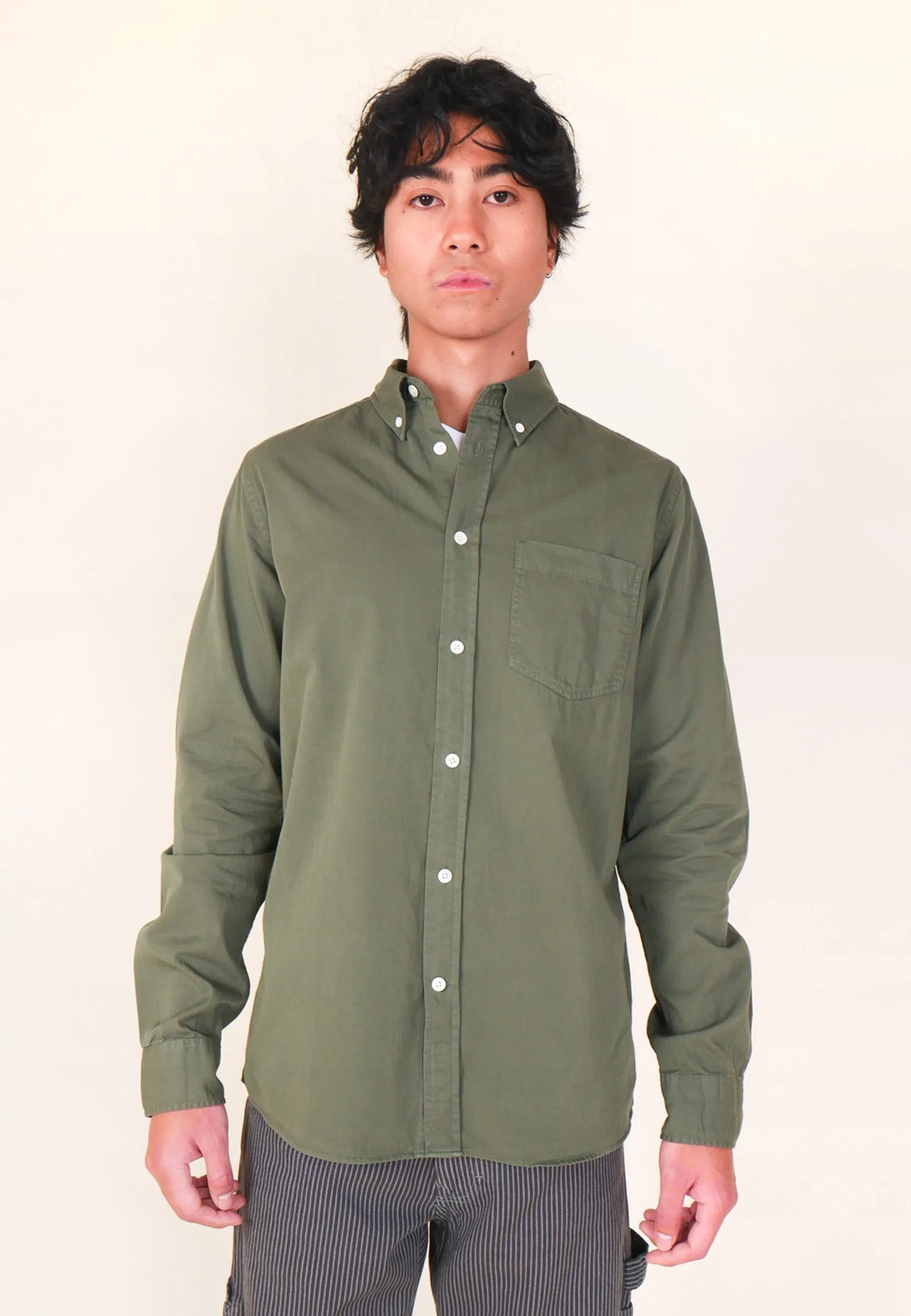 Anton Light Twill - Spruce Green