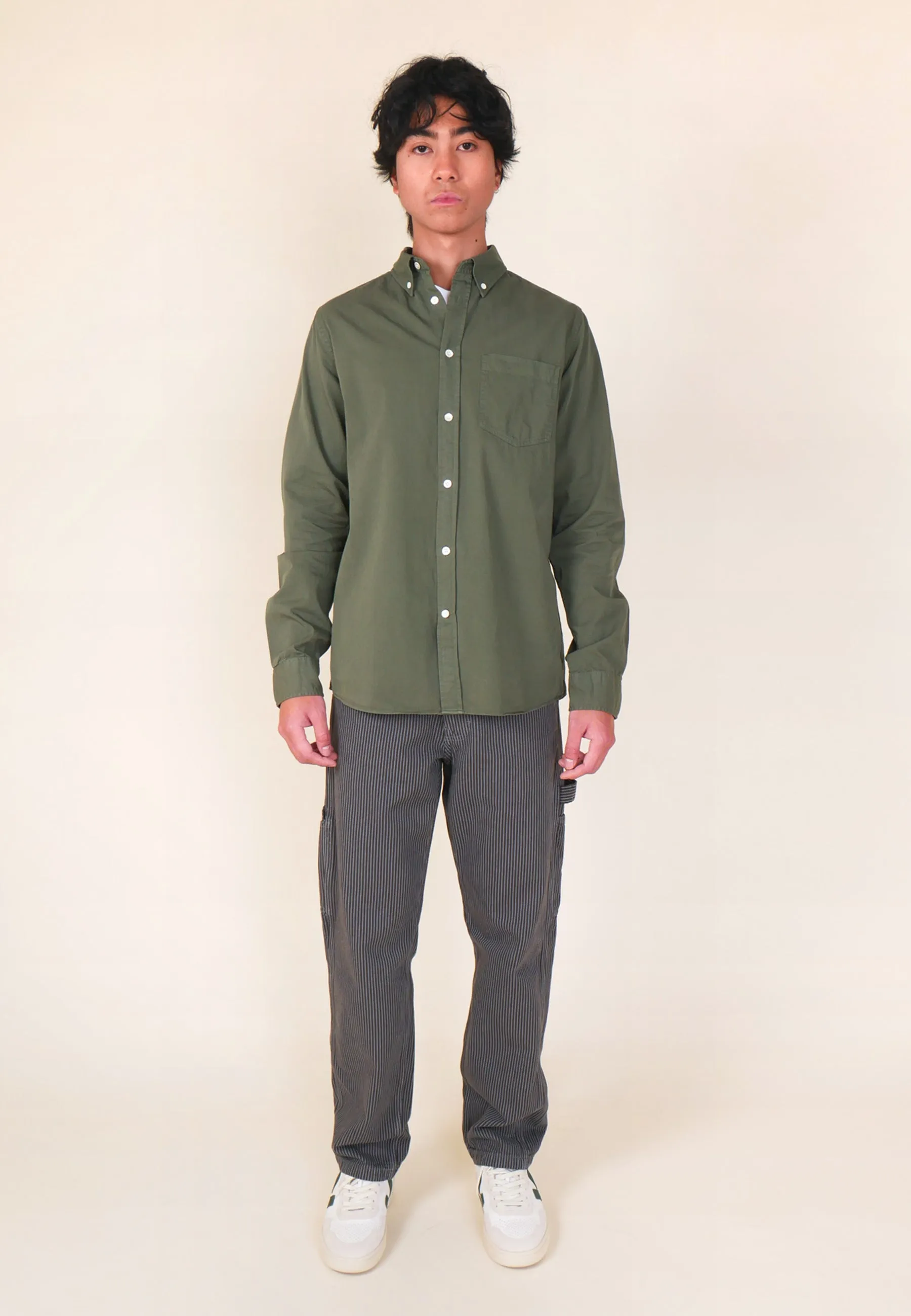 Anton Light Twill - Spruce Green