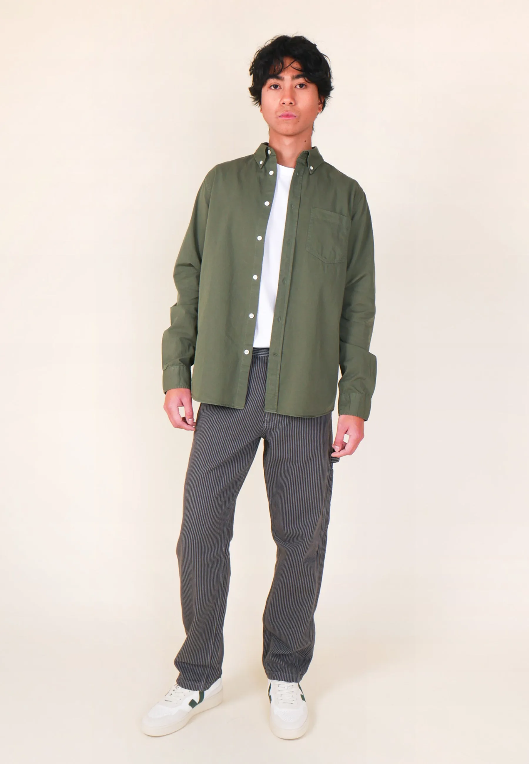 Anton Light Twill - Spruce Green