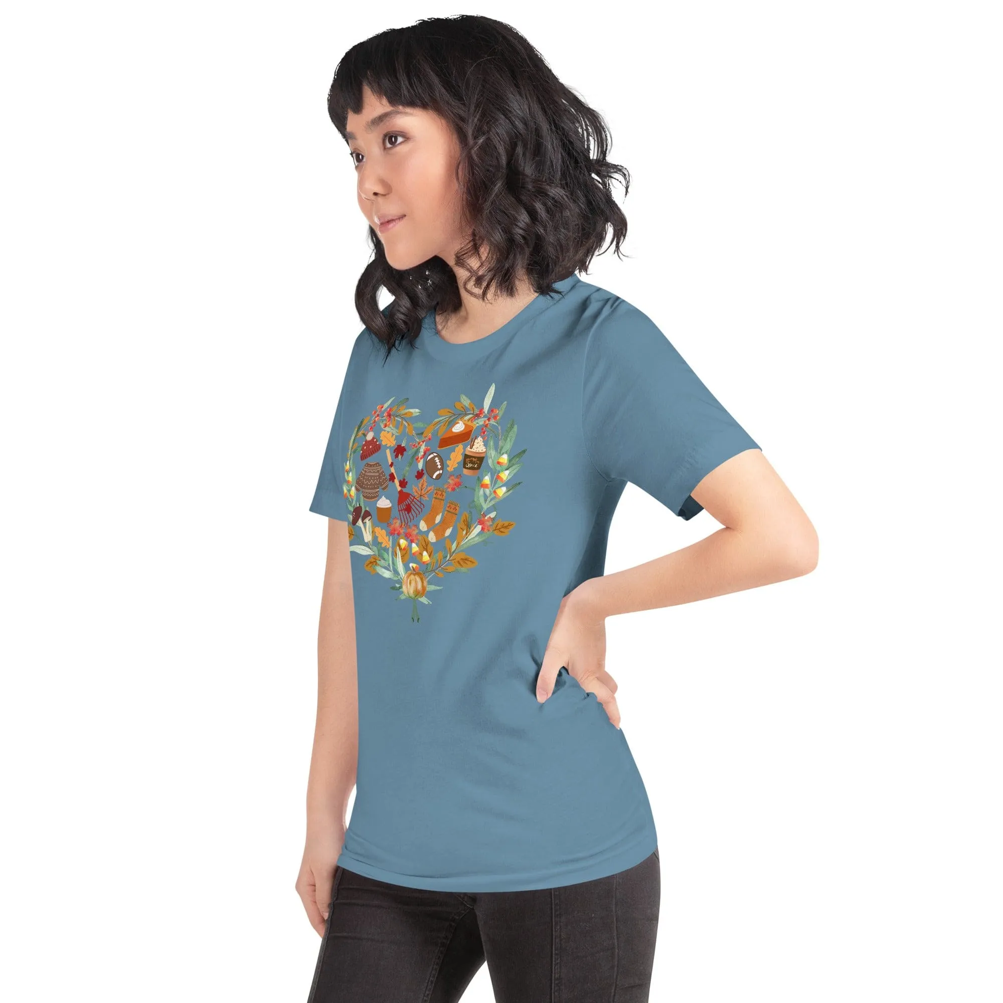 Autumn Medley T-Shirt Round Neck - XS-3XL