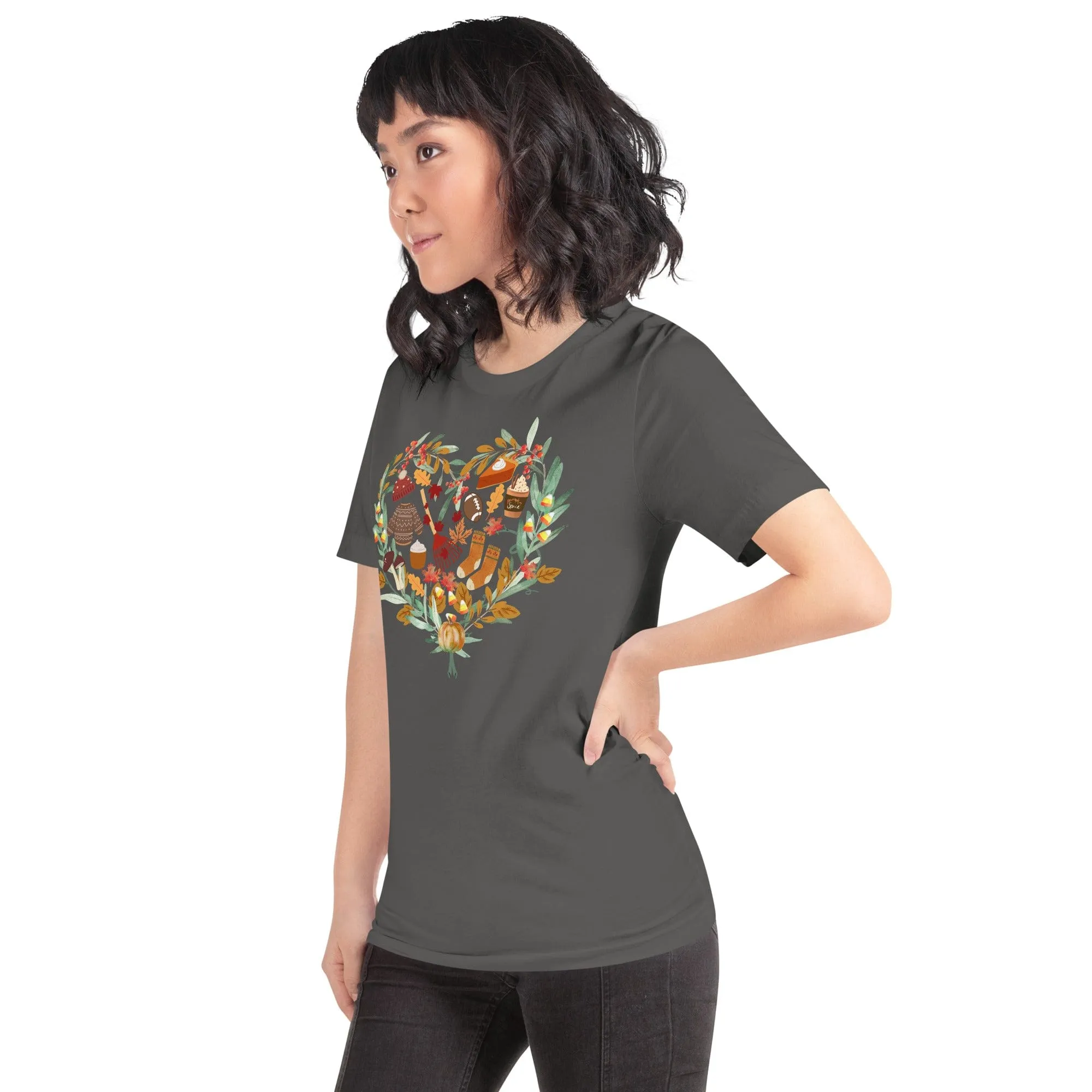 Autumn Medley T-Shirt Round Neck - XS-3XL