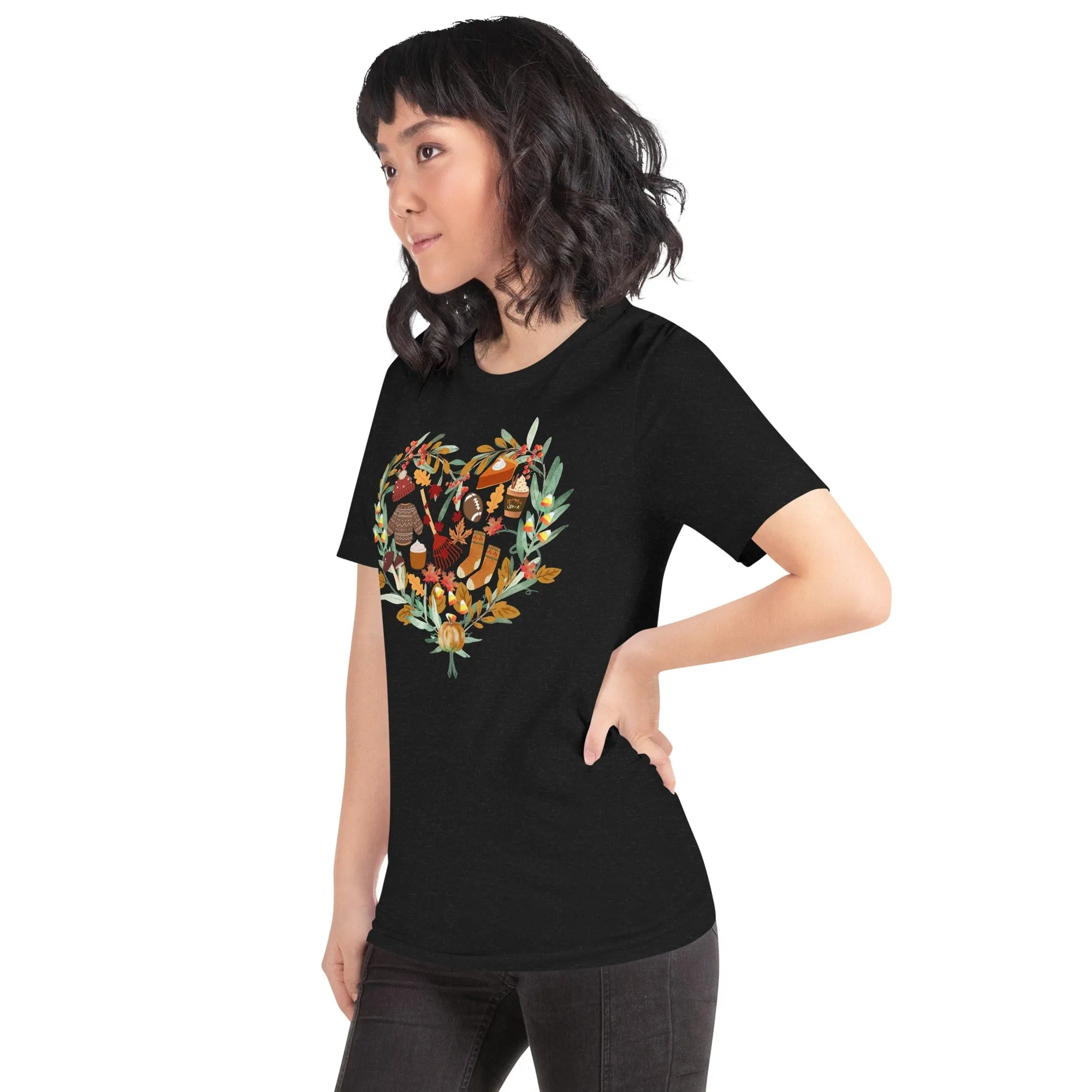 Autumn Medley T-Shirt Round Neck - XS-3XL