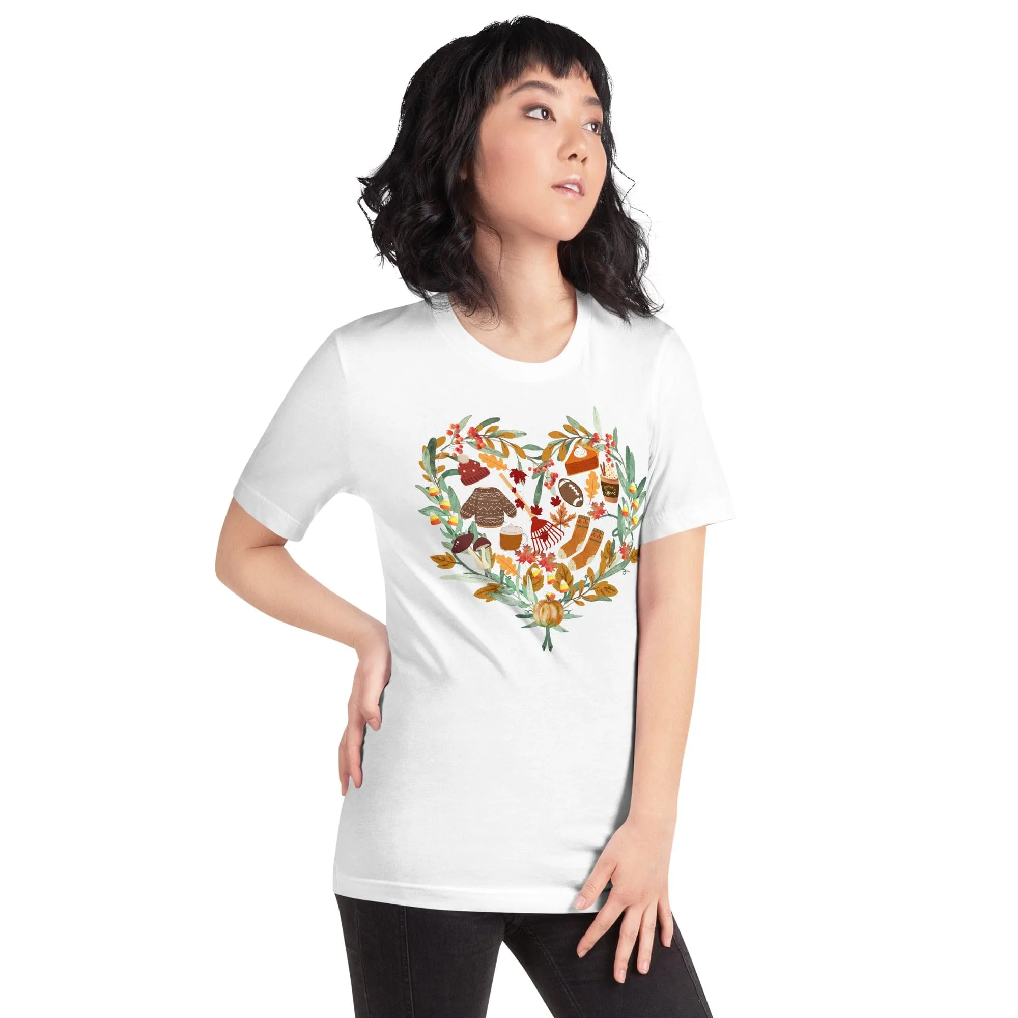 Autumn Medley T-Shirt Round Neck - XS-3XL