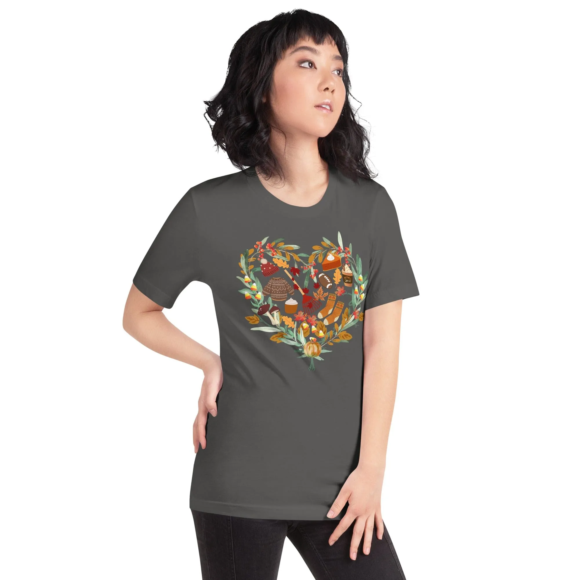 Autumn Medley T-Shirt Round Neck - XS-3XL