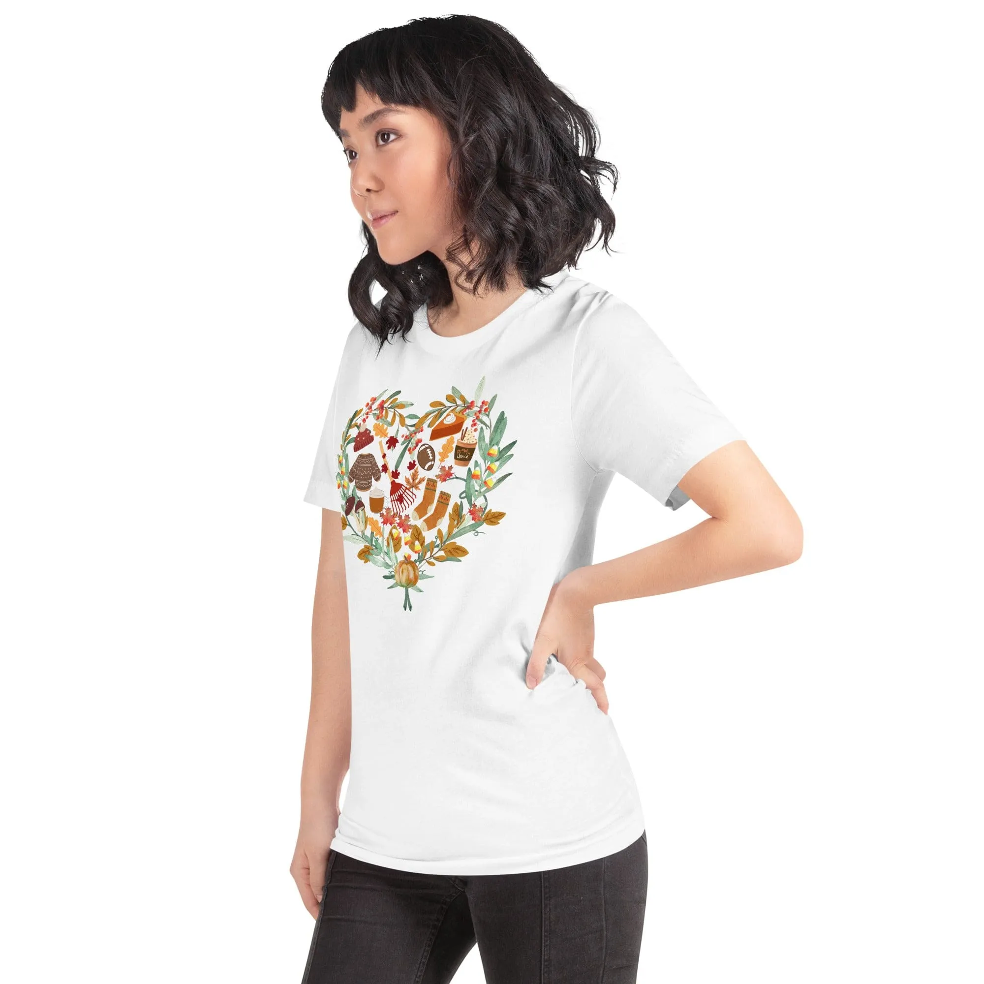 Autumn Medley T-Shirt Round Neck - XS-3XL