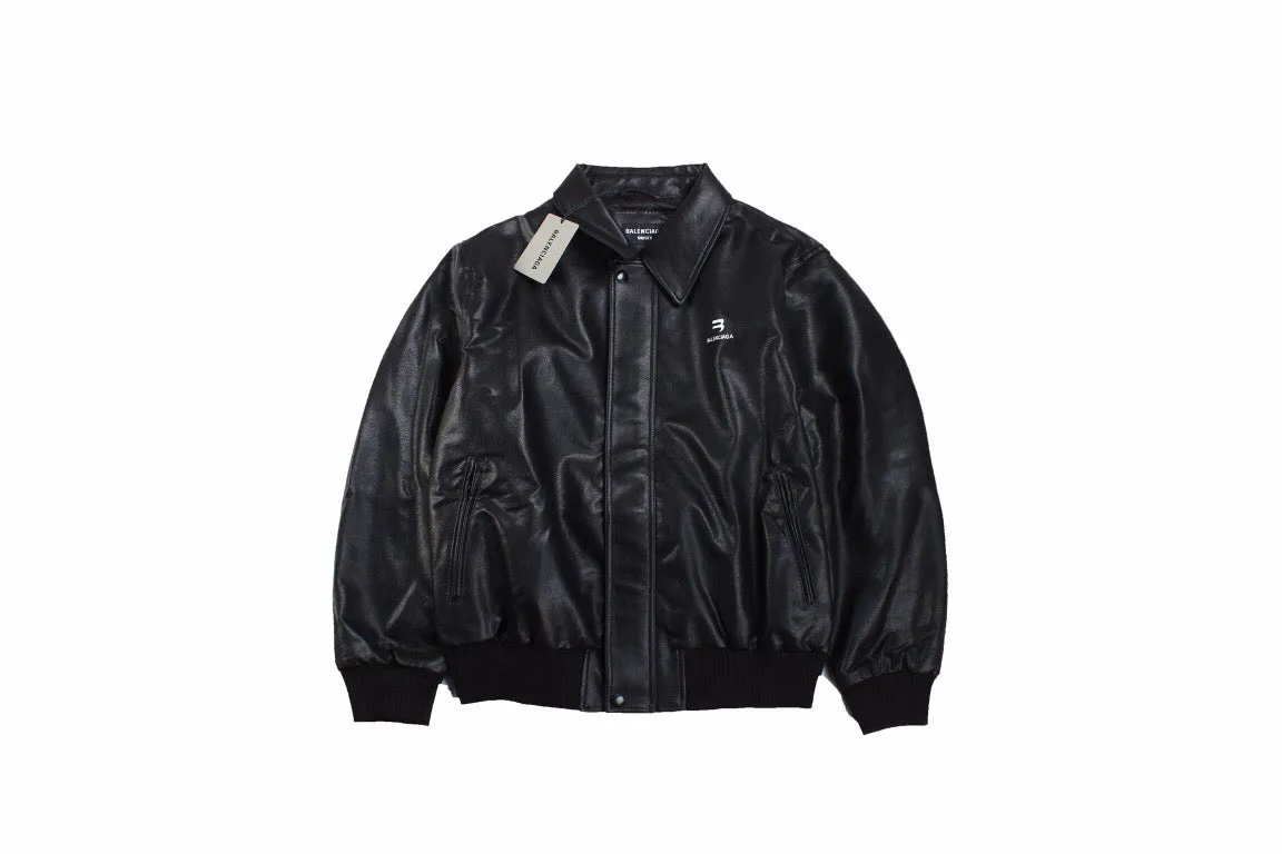 Balenciaga Faux Leather Jacket