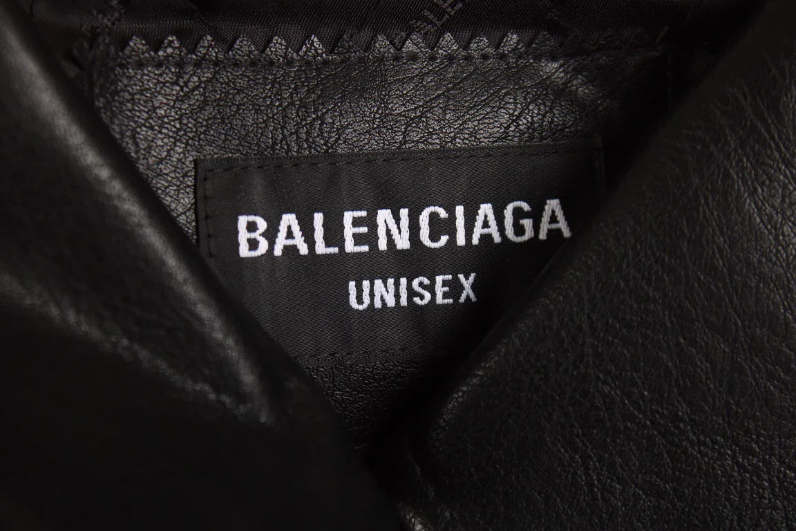 Balenciaga Faux Leather Jacket