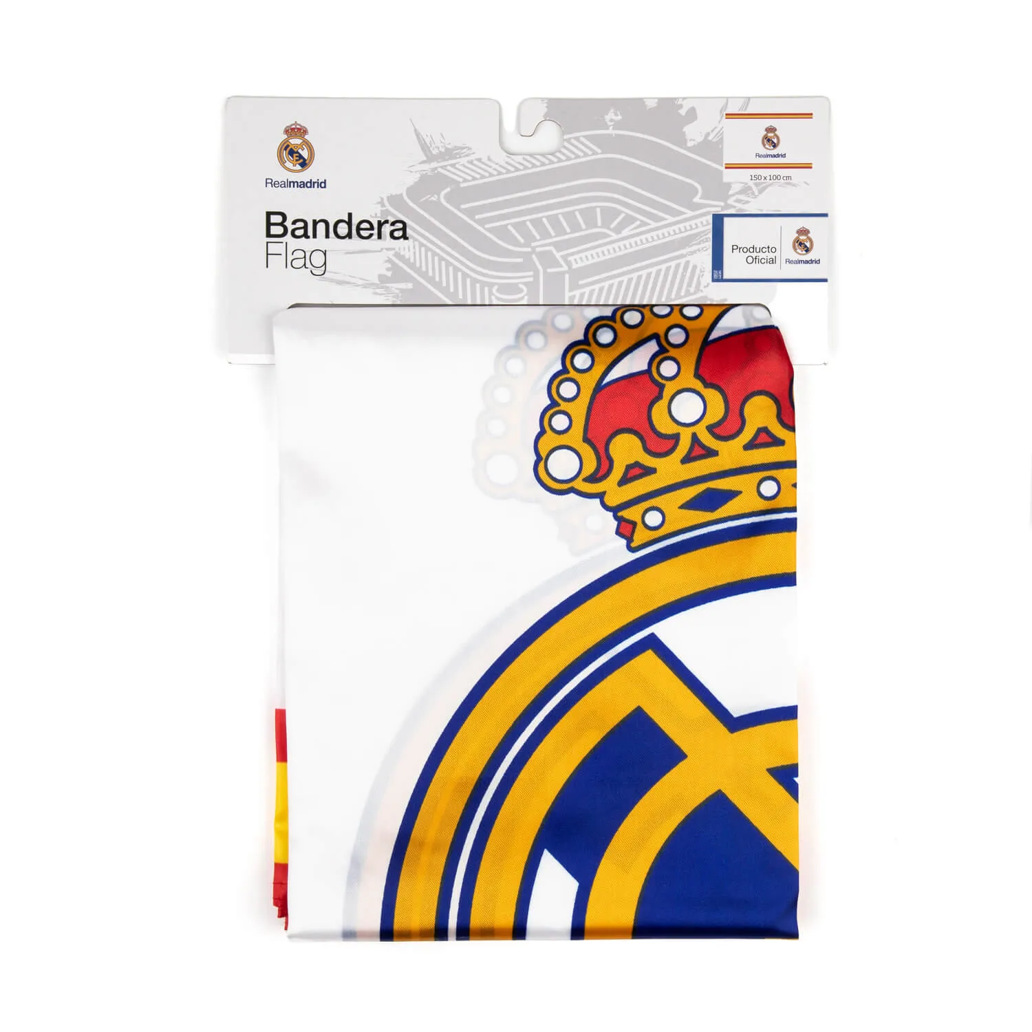 Bandera Grande Española Real Madrid