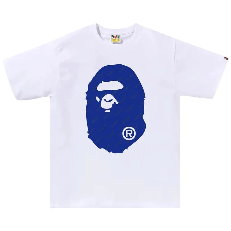 Bape Hexagram Big Ape Head Tee 'White'