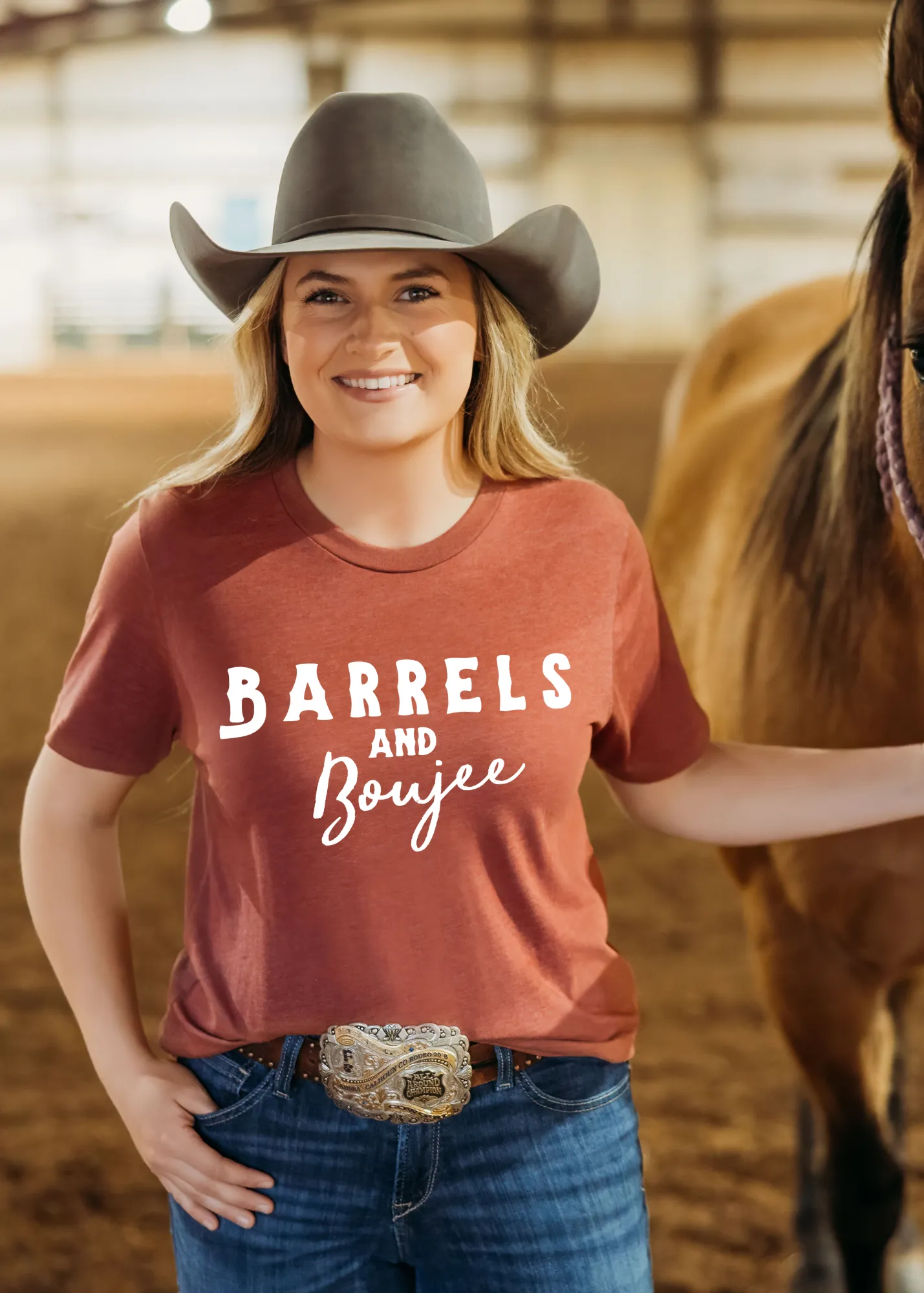 Barrels & Boujee Short Sleeve Tee