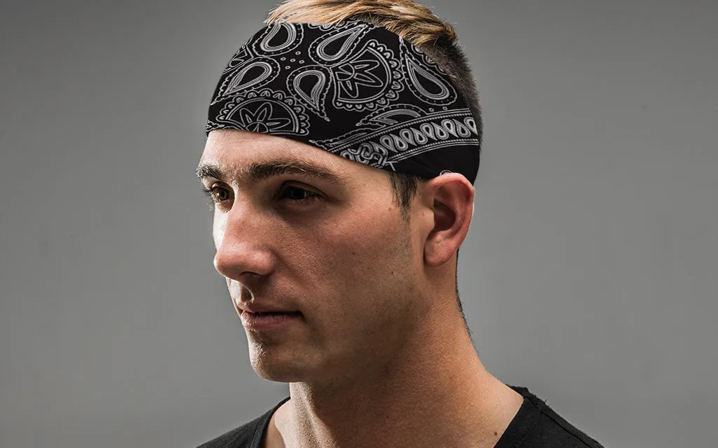 Black Lightning Headband