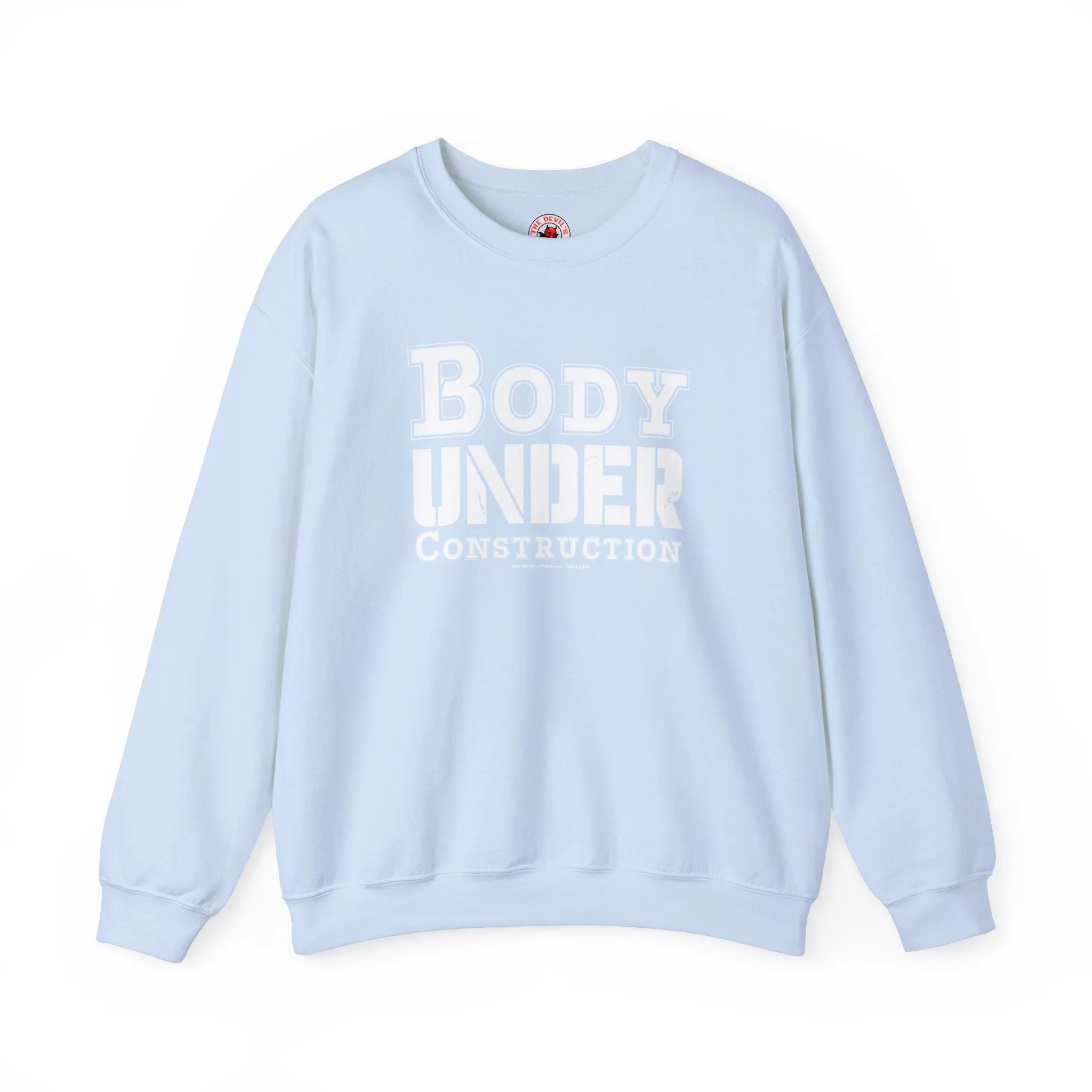 Body Under Construction Crewneck Sweatshirt