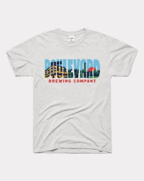 Boulevard Brewing Billboard Skyscape Ash T-Shirt