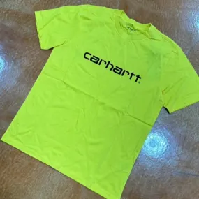 CARHARTT WIP S/S SCRIPT T-SHIRT (YELLOW)