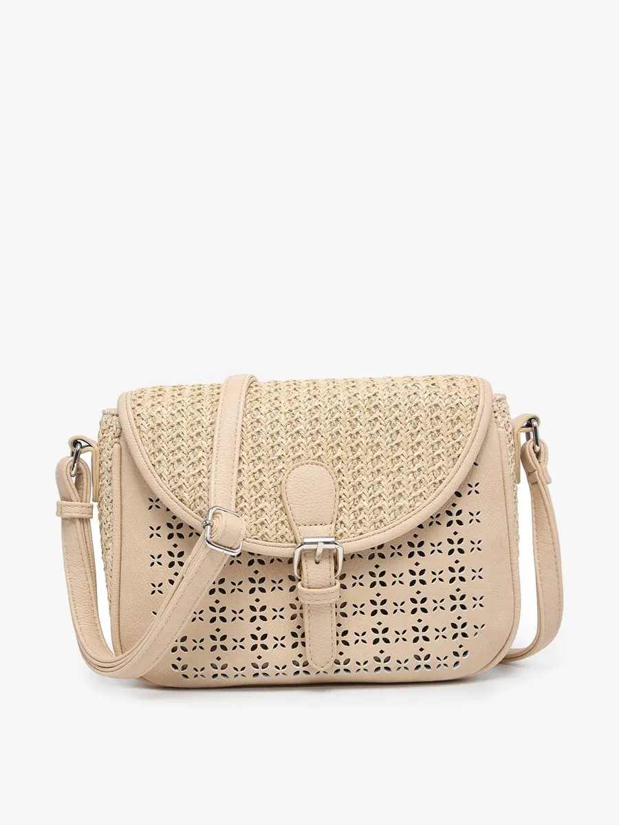 Carolina Vegan Lasercut Crossbody