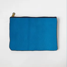 Cerulean Cypress Medium Zip Pouch