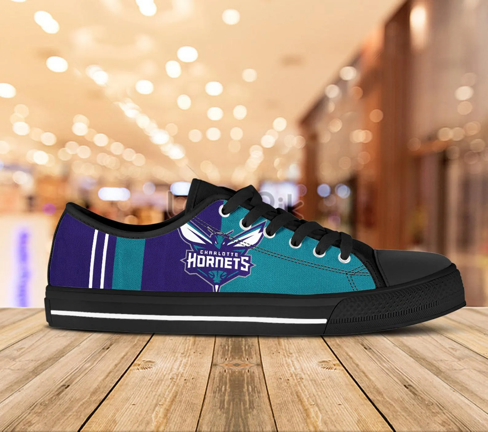 Charlotte Hornets Custom Lowtop, Basketball Custom Shoes, Sport Lowtop, Canvas Shoes, Canvas Lowtop, Unisex Shoes, Gift Birthday