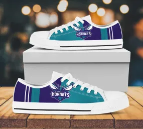 Charlotte Hornets Custom Lowtop, Basketball Custom Shoes, Sport Lowtop, Canvas Shoes, Canvas Lowtop, Unisex Shoes, Gift Birthday