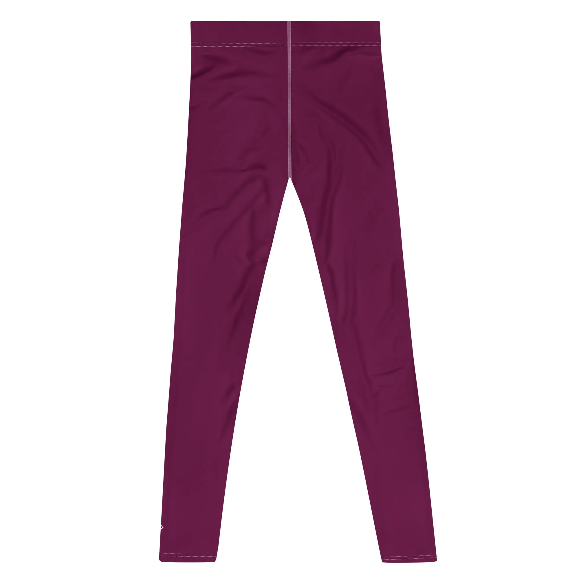 City Vibes: Solid Color Yoga Pants Leggings for Him - Tyrian Purple