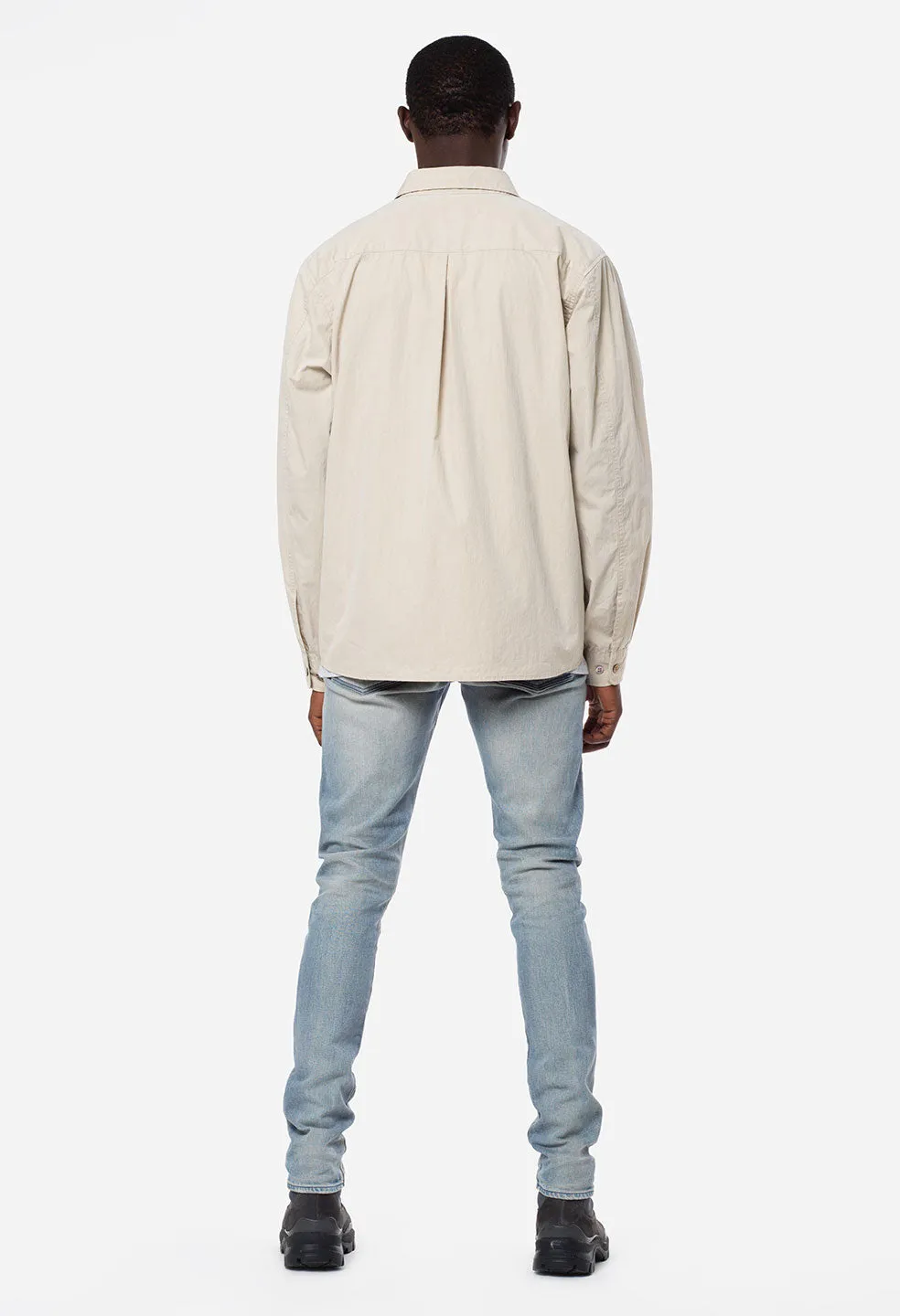 Cloak Button Up / Tan