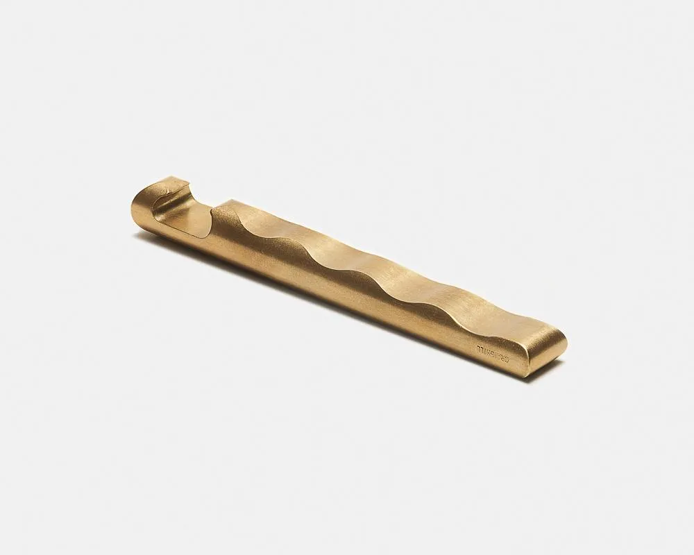 Craighill Ripple Brass Bottle Opener