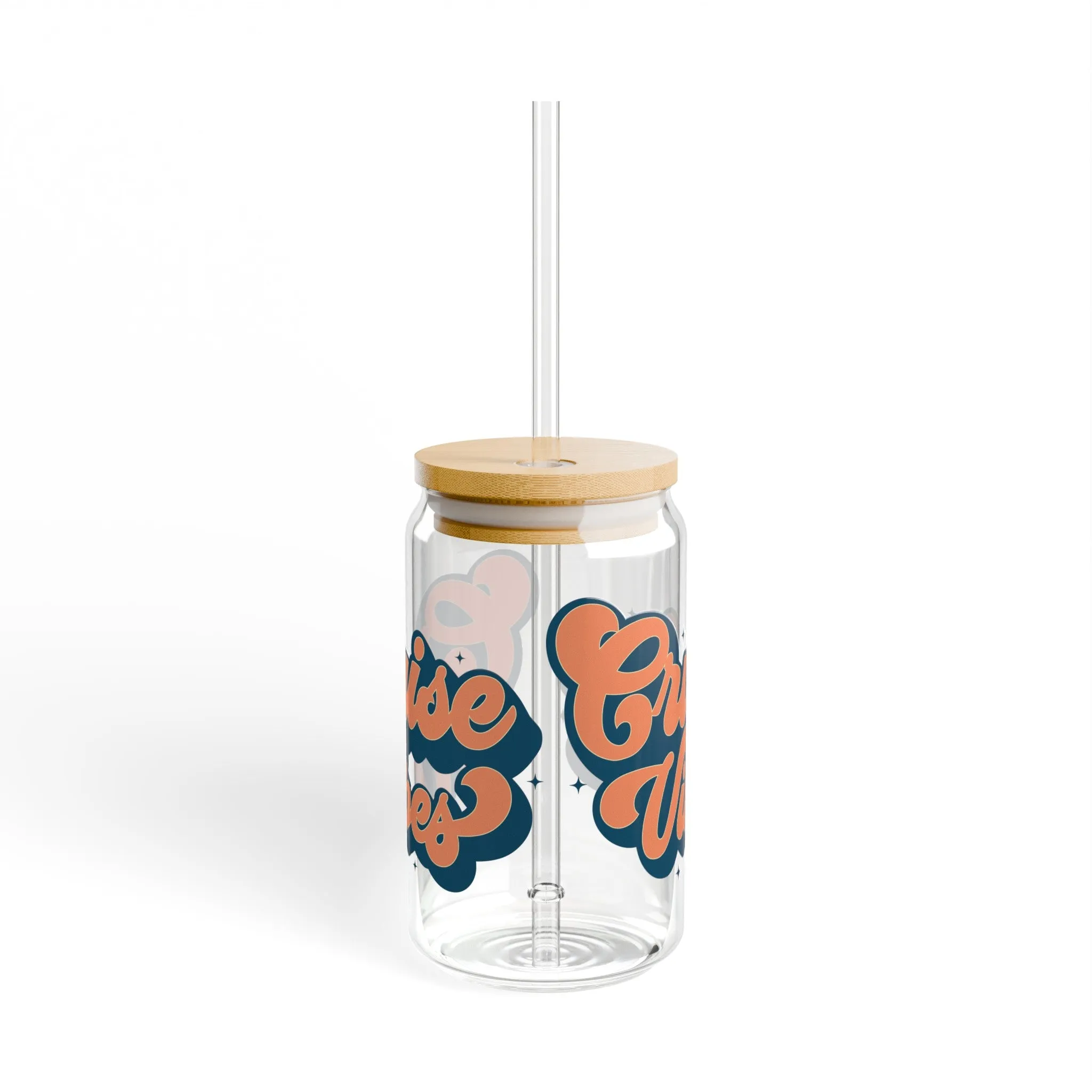 Cruise Vibes - Sipper Glass, 16oz