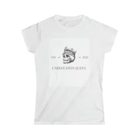 Defeated Queen 22 Women's Softstyle White T-Shirt