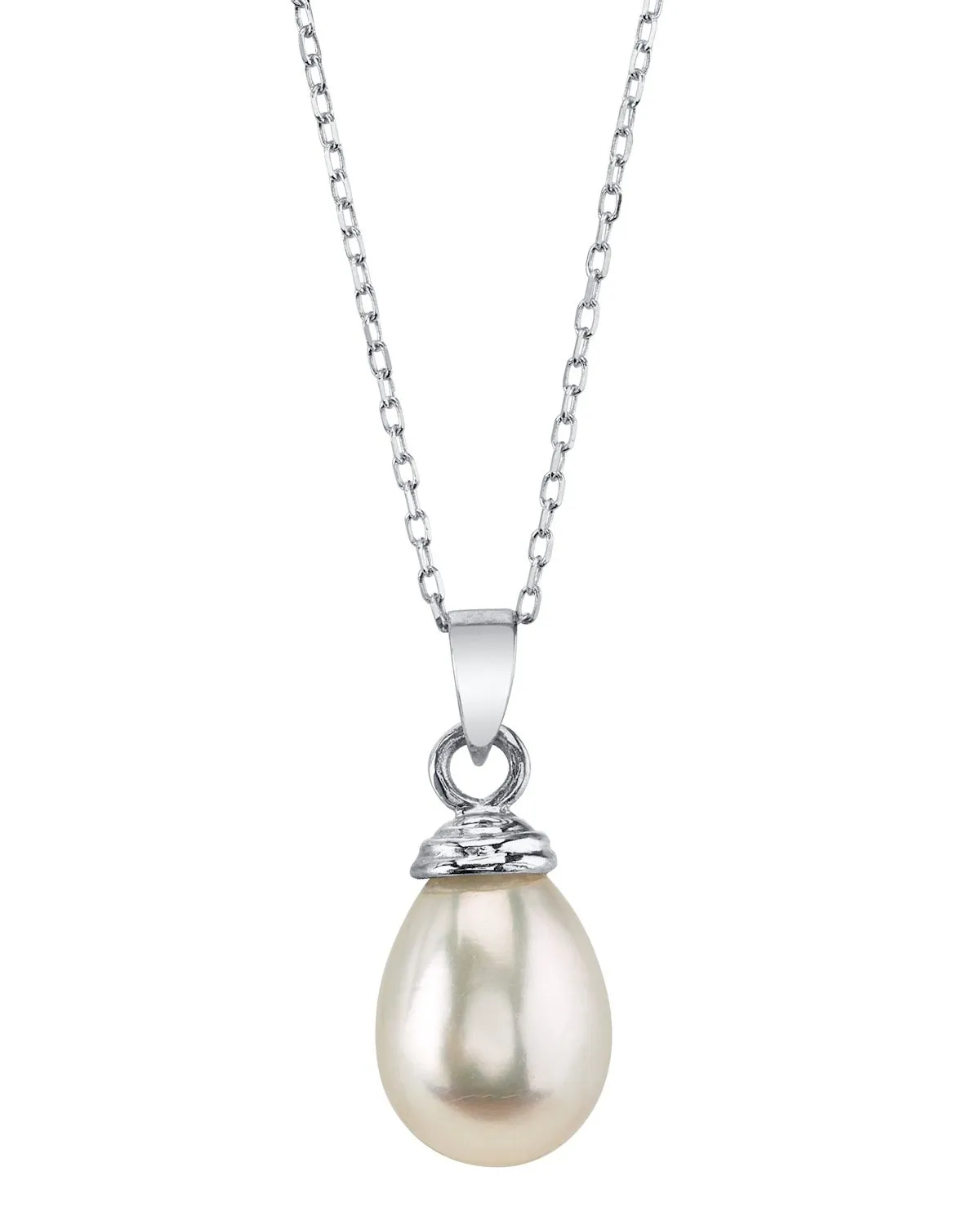 Drop-Shape Freshwater Pearl Hope Pendant