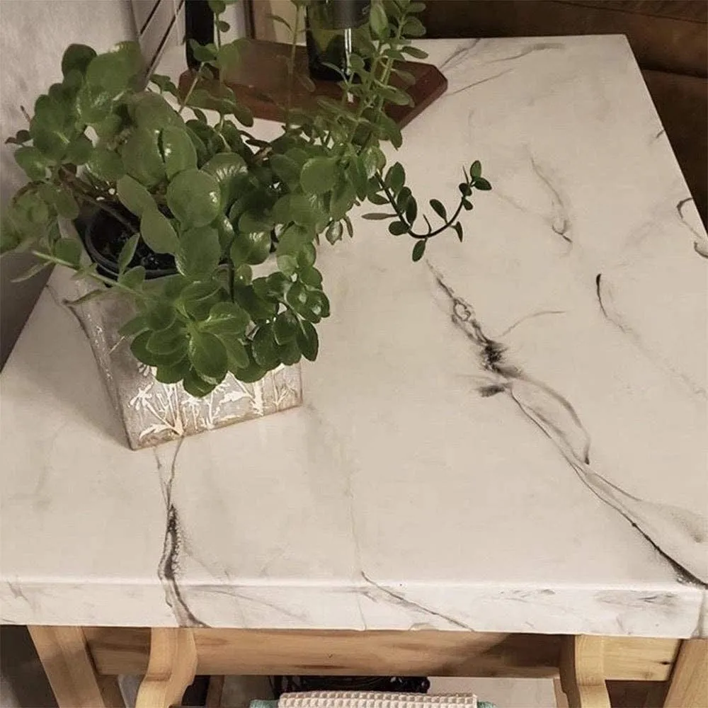 Epoxy White Marble Effect Countertop Kit