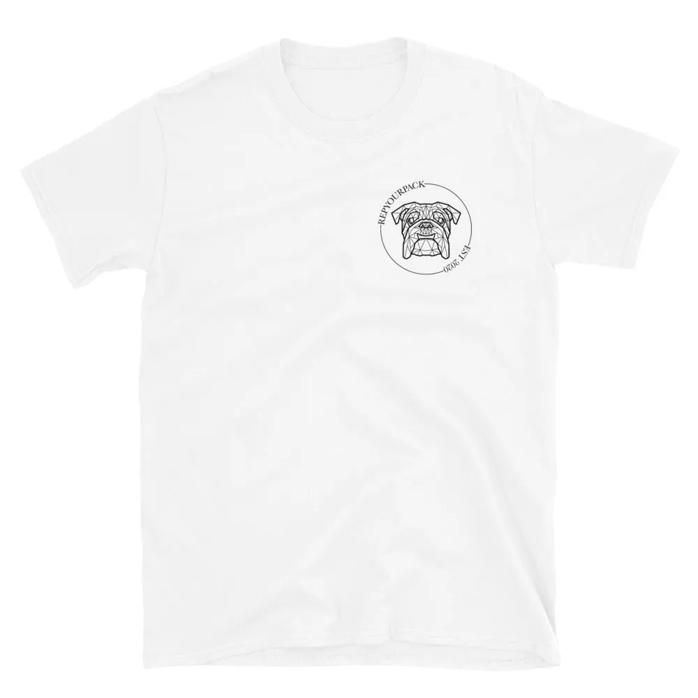 EST2020 Bulldog Black Unisex T-Shirt