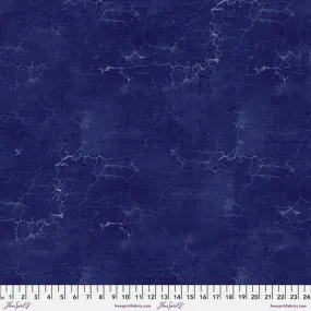 Fabric LAPIS, PWTH128.LAPIS , from Cracked Shadow Collection Designed by Tim Holtz for Free Spirit.