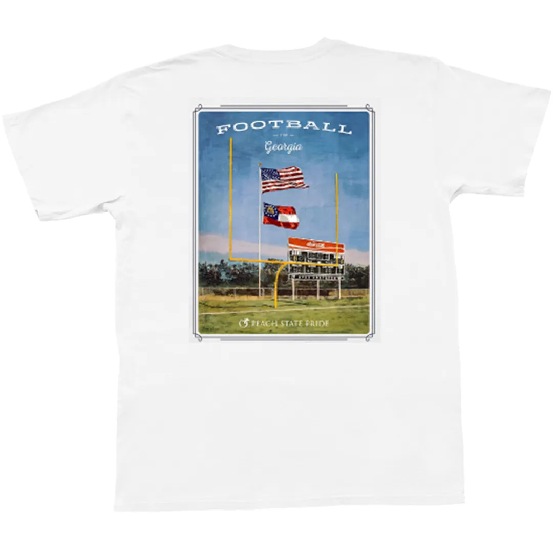 Football in Georgia Short Sleeve Tee