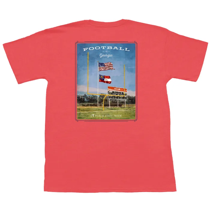 Football in Georgia Short Sleeve Tee