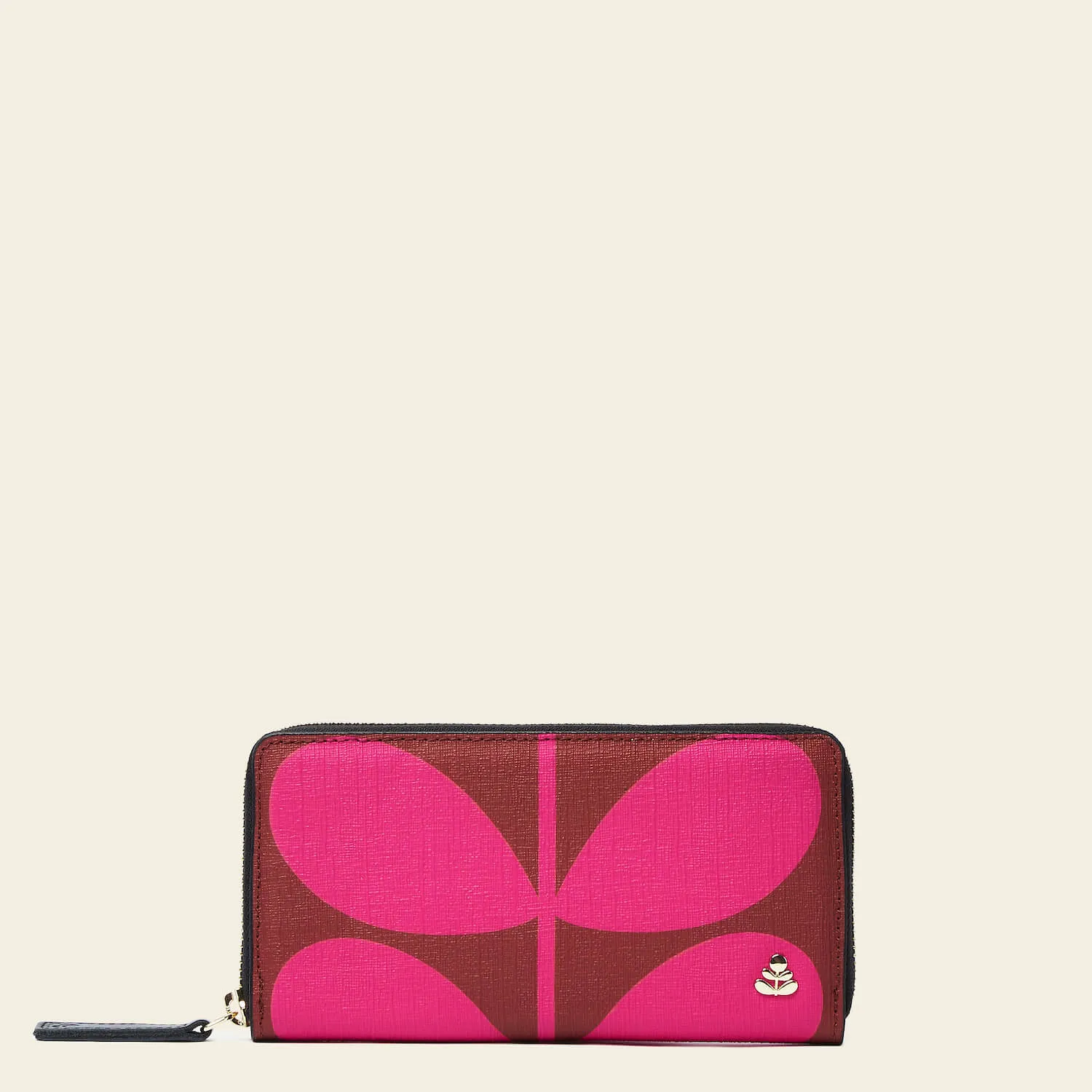 Forget Me Not Wallet - Solid Stem Cerise