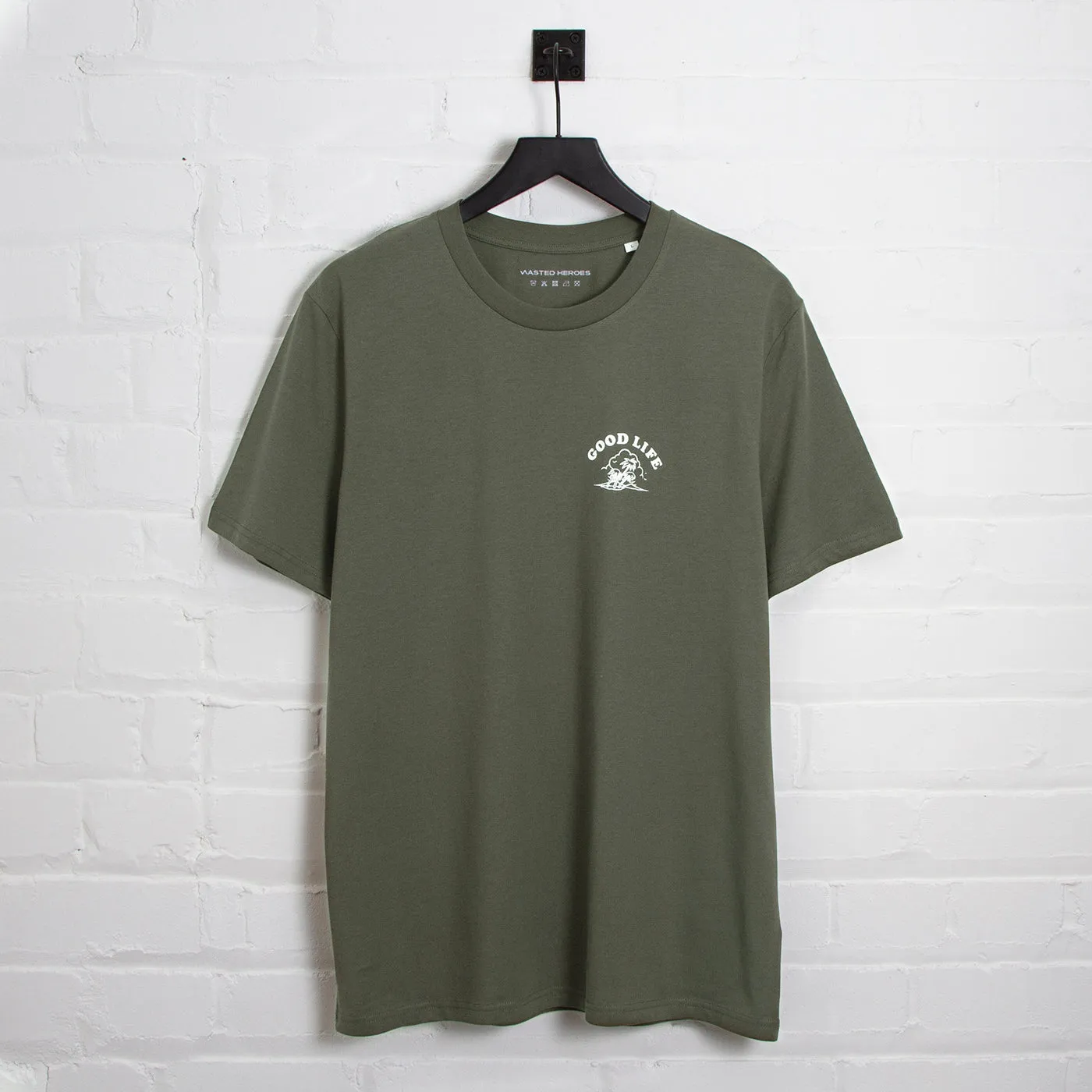 Good Life - Tshirt - Khaki