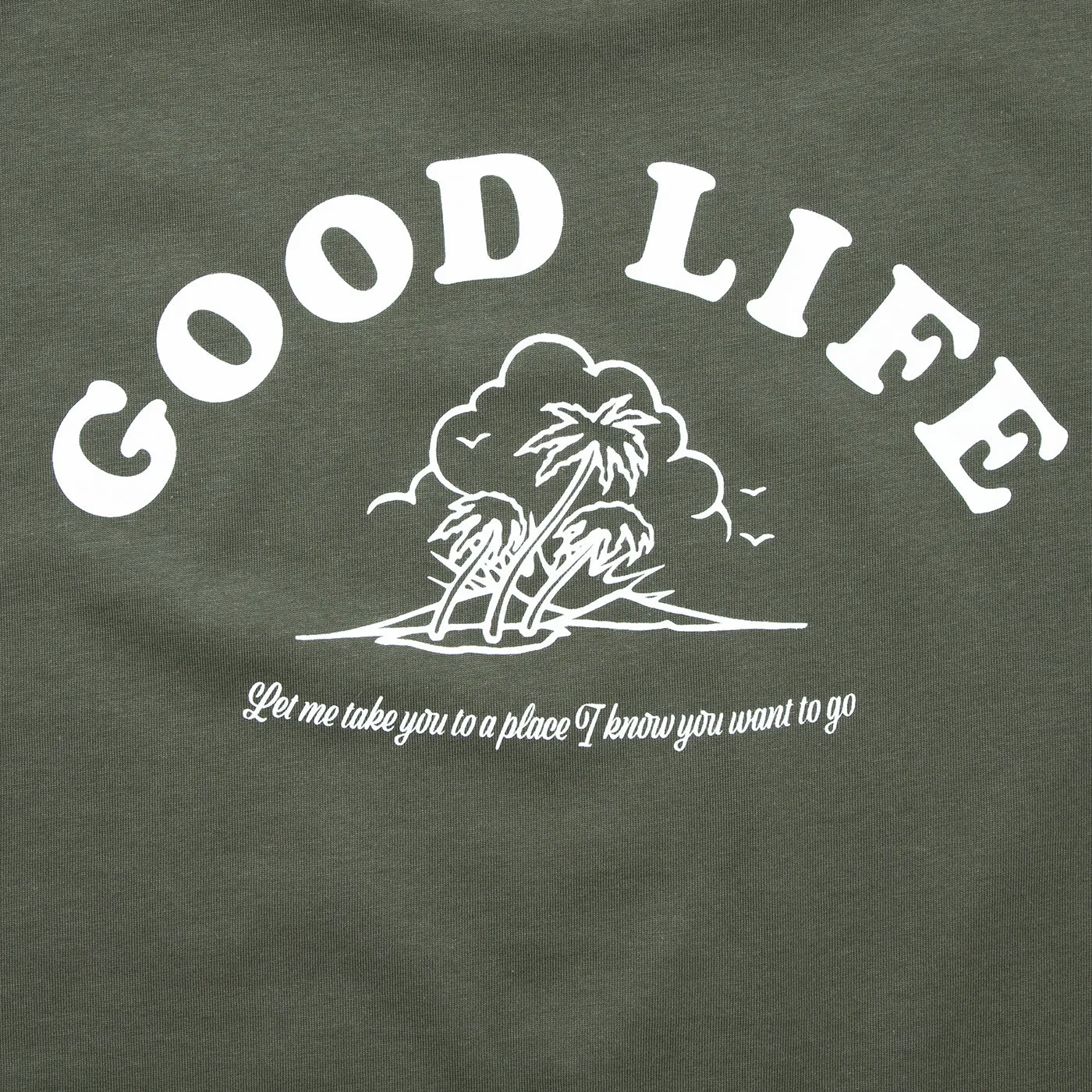 Good Life - Tshirt - Khaki