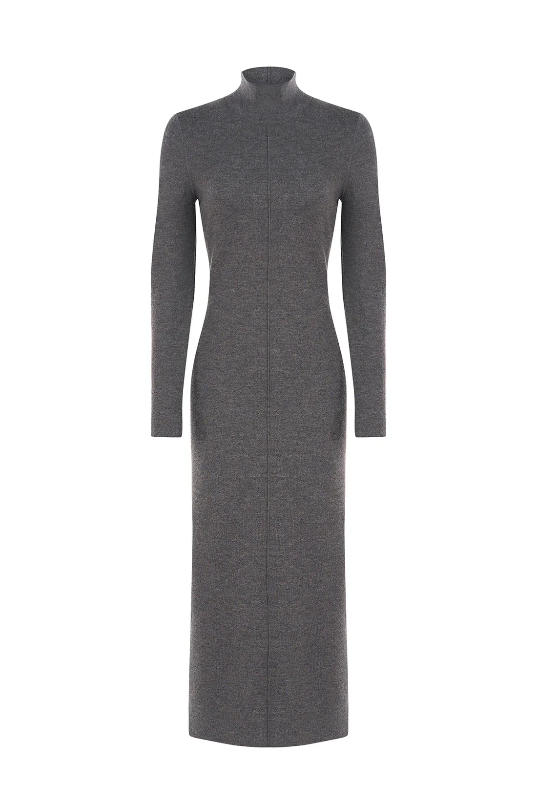 Halston Wool "Shelby Dress" (L)