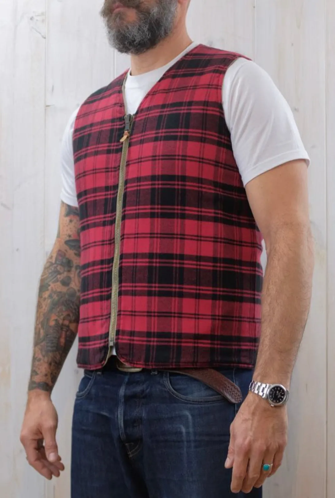 HENS TEETH ITALY Quilted reversible vest