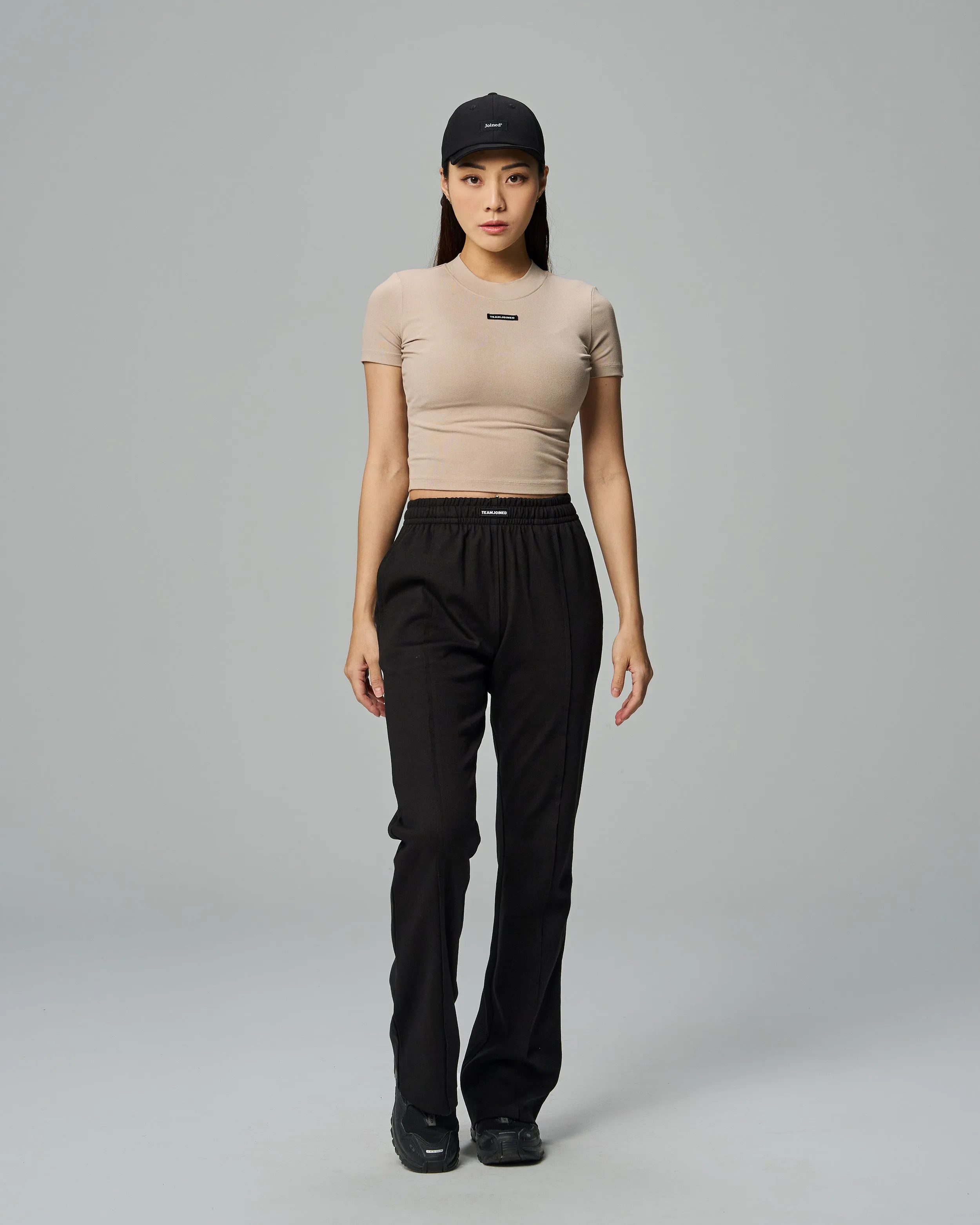 High-Waisted Raw Cut Pant