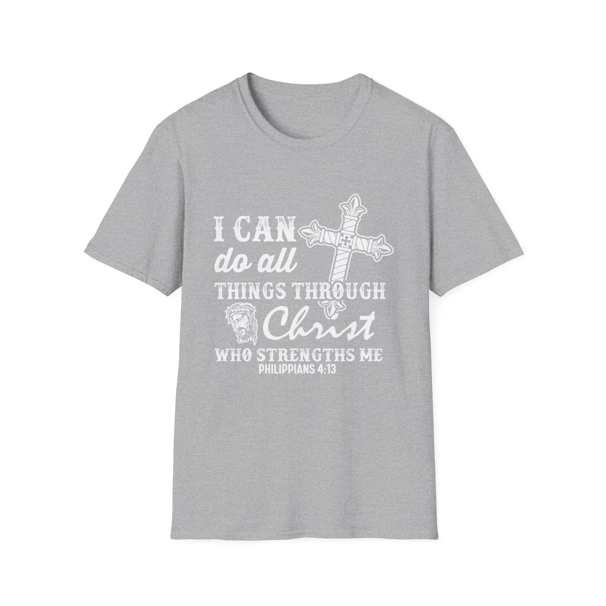 I Can Do All Things Through Christ Who Strengthens Me, I Plan To Fish, Men's Lightweight Fashion Tee