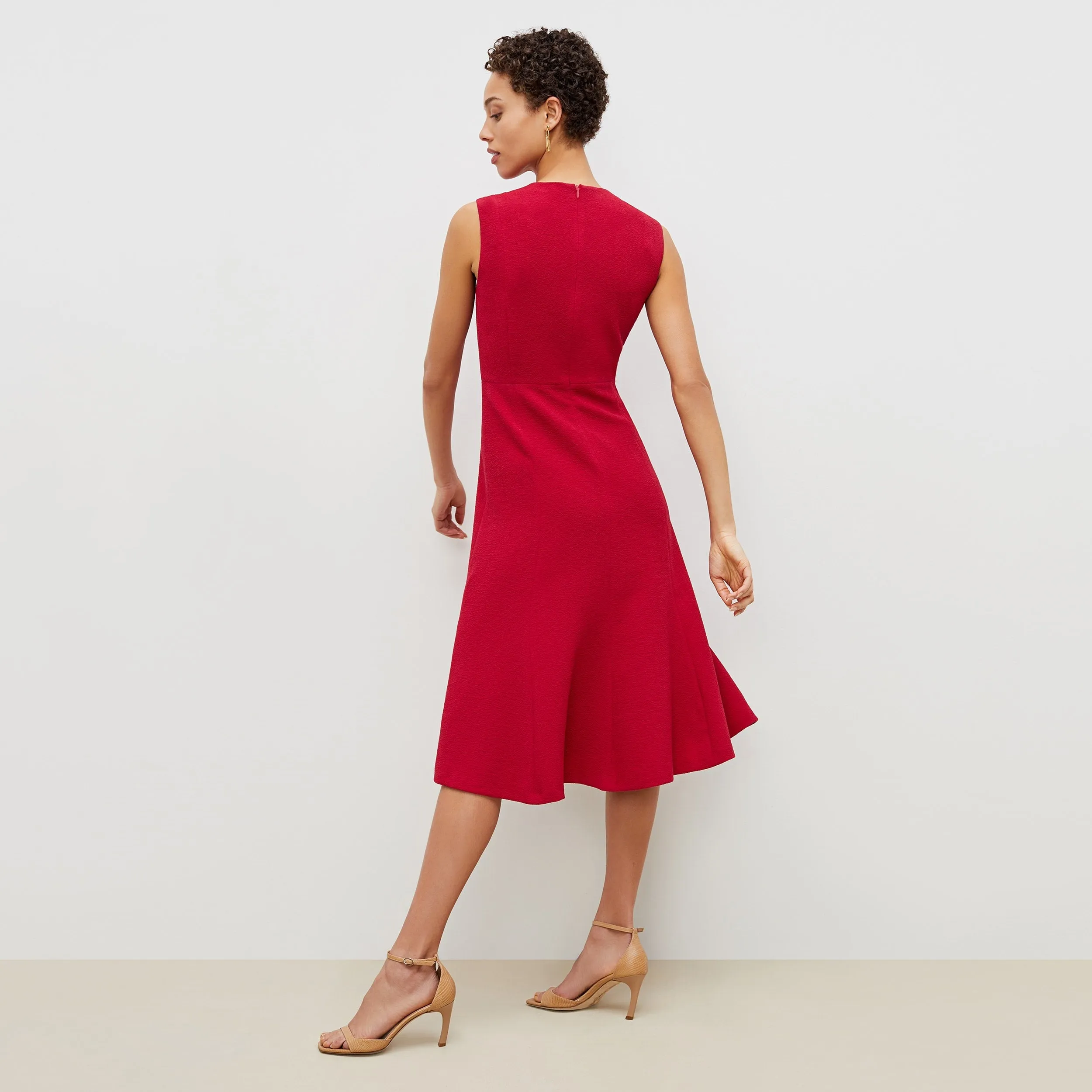 Jane Dress - Staccato :: Hibiscus