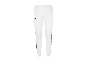 KAPPA 222 Banda Rastoria Slim Pantaloni Lunghi Unisex White Black 303KUC0922