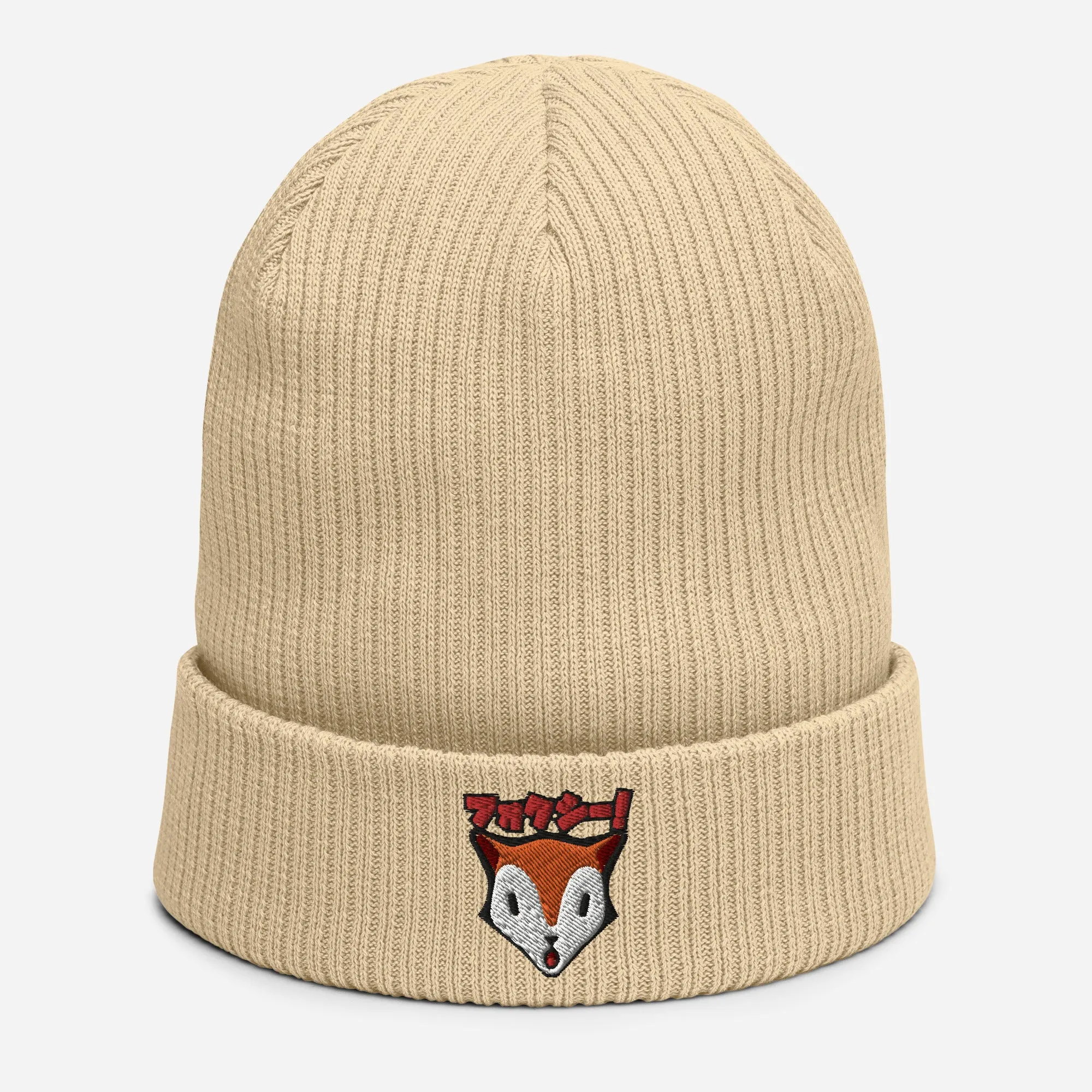 Karma Ace: Foxie! - Organic ribbed beanie